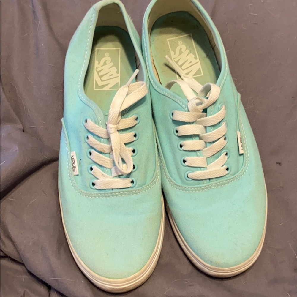 Vans blue authentic size 9